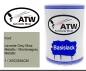 Preview: Ford, Levante Grey Mica Metallic / Montanagrau Metallic, 1 / XSC2554CM: 500ml Lackdose, von ATW Autoteile West.